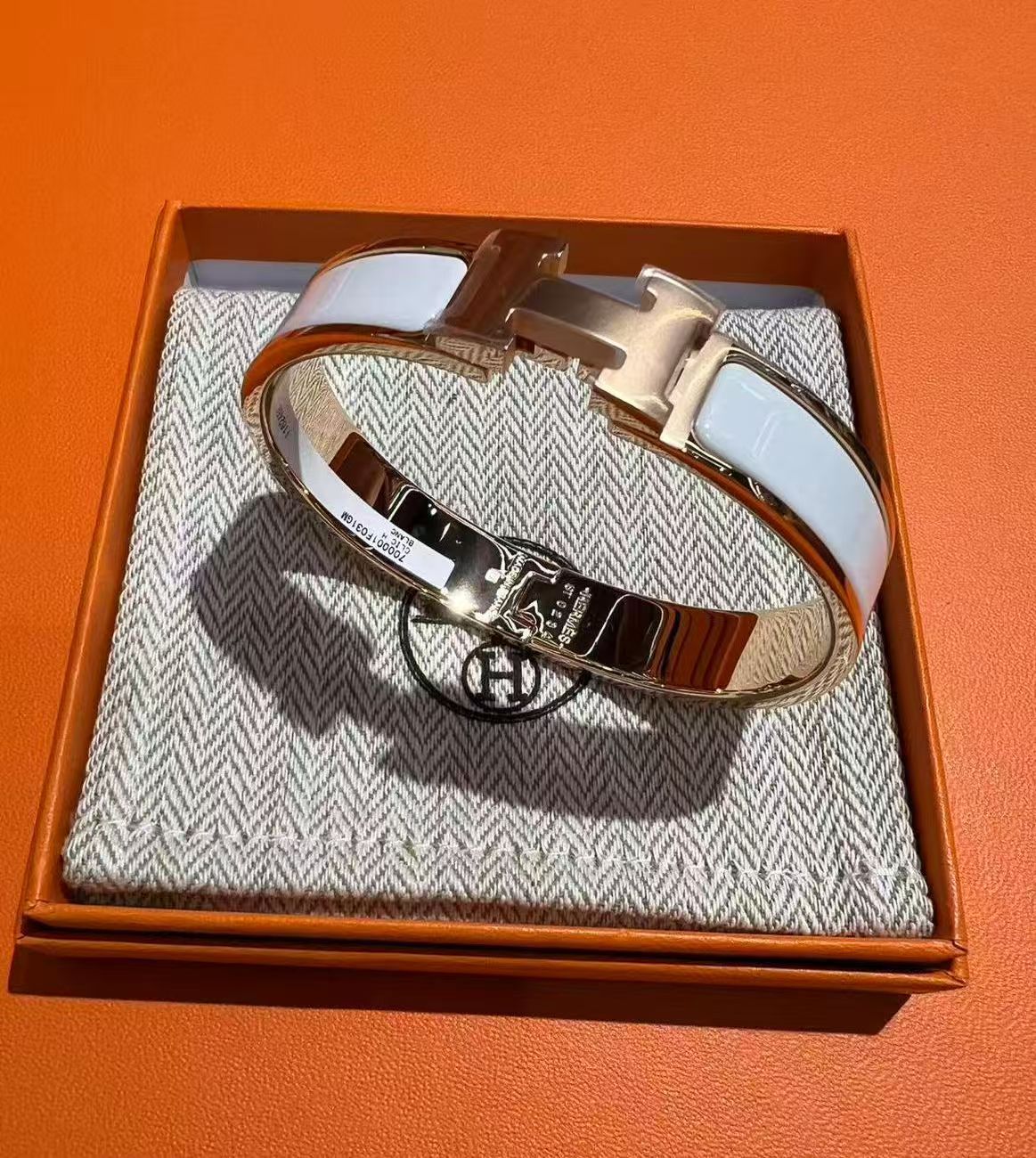 Hermes Clic H 白玫瑰金GM