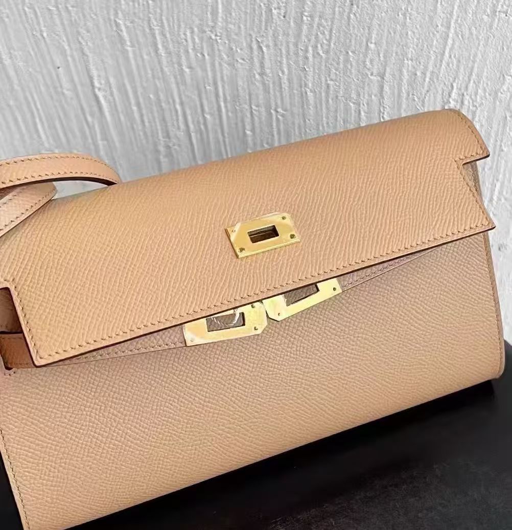 二手Kelly to go 奶茶金扣